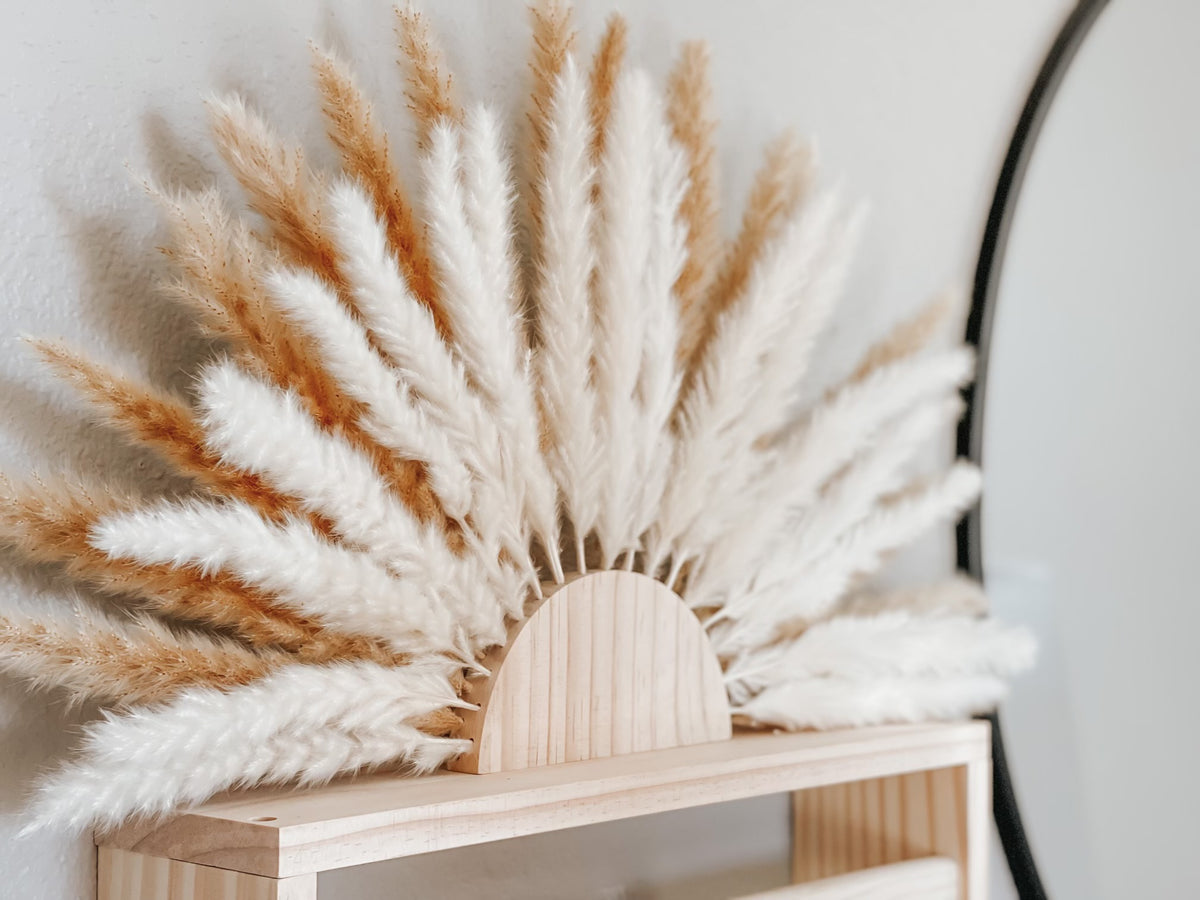 Sun-Kissed Pampas Wall Decor